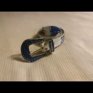 BB simon silver and blue